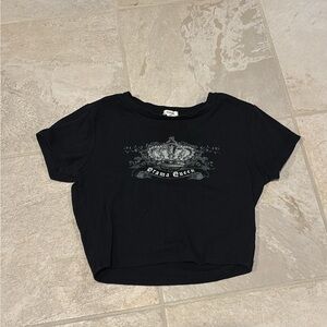 Garage Black Crown Graphic Tee